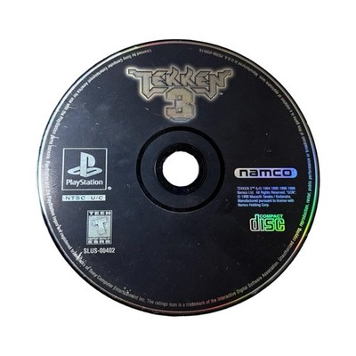 Tekken 3 Sony PlayStation 1 PS1 Fighting Game Disc Only SLUS-00402 Namco 1998