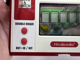 Vtg. Nintendo Game & Watch 1985 Black Jack Multi Screen game *untested* (H-3)