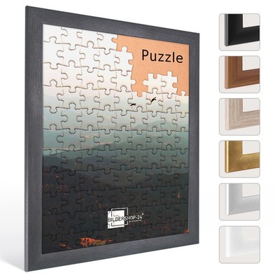 Puzzlerahmen Valencia Bilderrahmen für Puzzle 36x49cm 49x36cm (ca. 500 Teile)