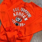 Vintage Auburn Tigers Sweatshirt Mens L Orange 1988 Sec Champions Pullover Ncaa