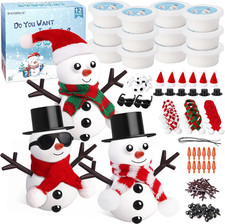 12 Pack Christmas Stocking Stuffers for Kids,Christmas Crafts for Kids,Modeling