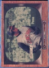 2004 BOWMAN HERITAGE MAHOGANY #50 KEN GRIFFEY, JR. (HOF) REDS #02/25 NM to NM-MT