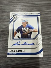 2026 Panini Donruss Sean Gamble Auto Next Day On Card