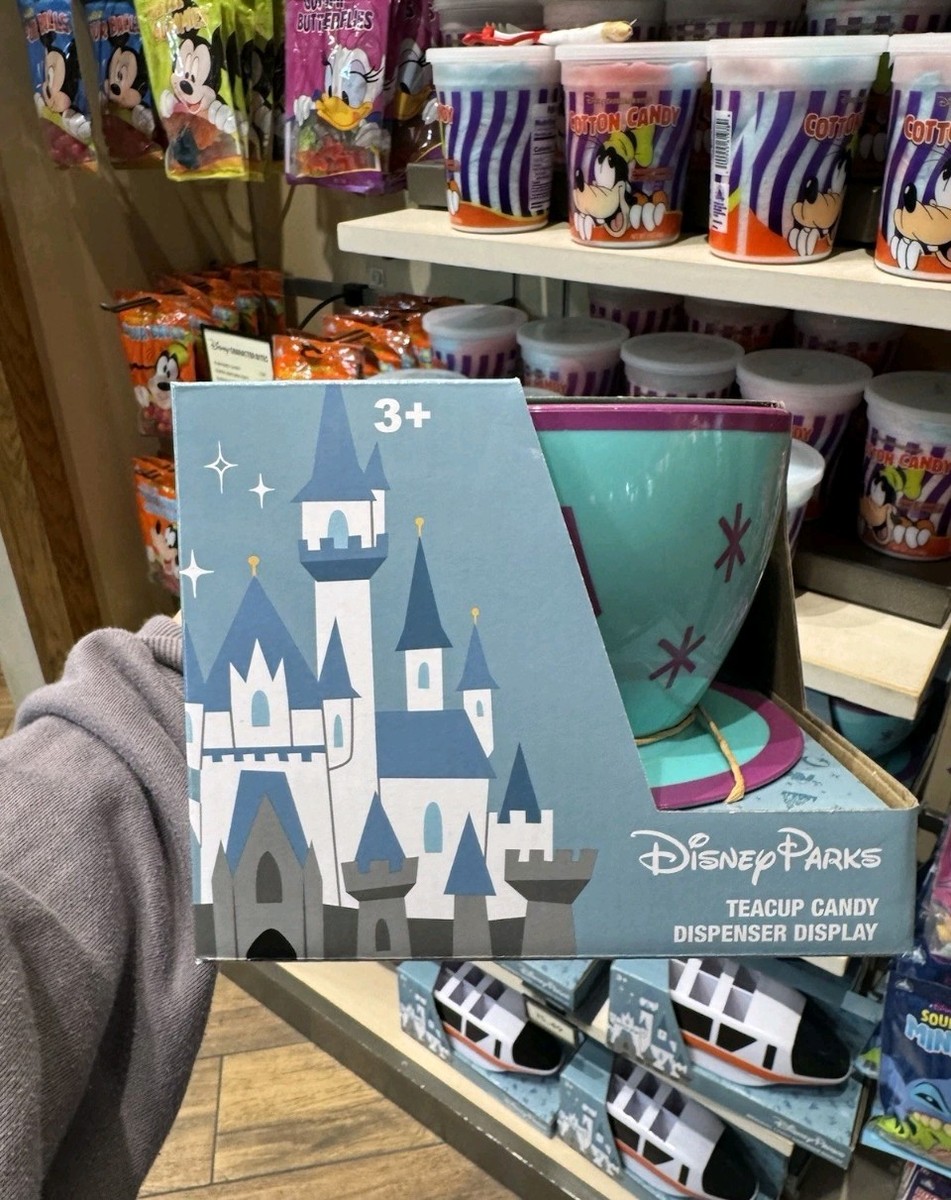 2026 Disney Parks Exclusive Mad Tea Party Teacup PEZ Display