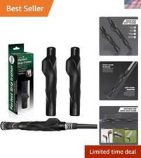 2Pack Golf Grip Trainer,Golf Training Aid Grip Trainer Club,Training Grip Rig...