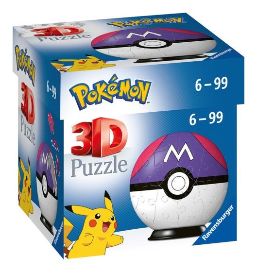 Ravensburger Boys Pokemon Master Ball 54 Piece 3D Jigsaw Puzzle - Image 3