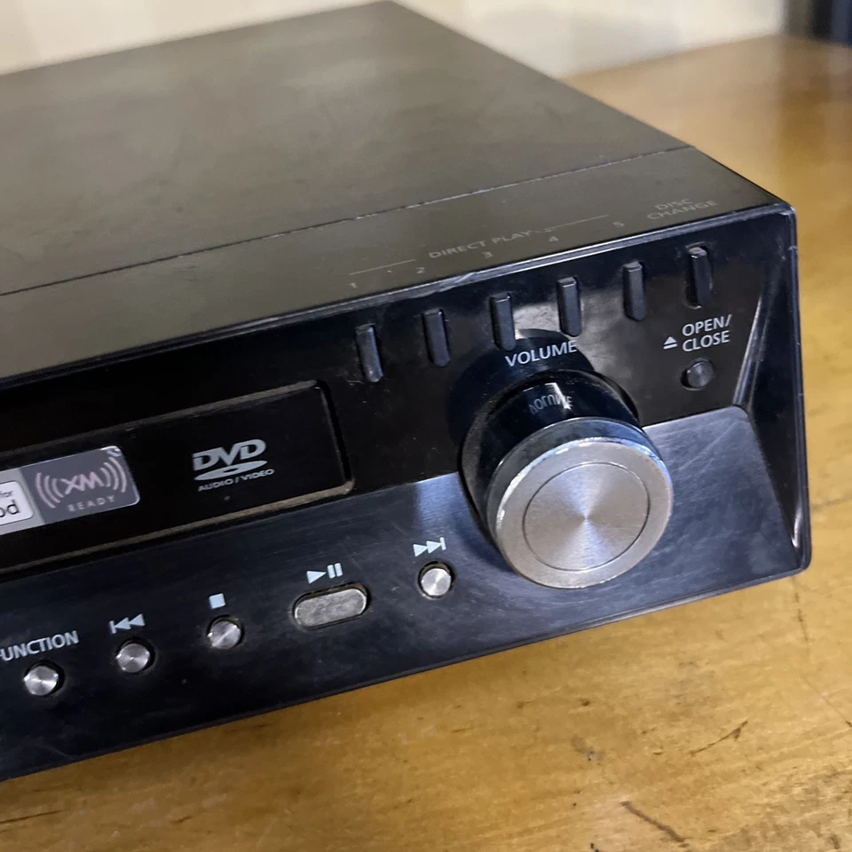 Sistema de cine en casa Samsung DVD HT-X70 HDMI 5 cambiador de discos sin control remoto - negro Foto 4 de 4