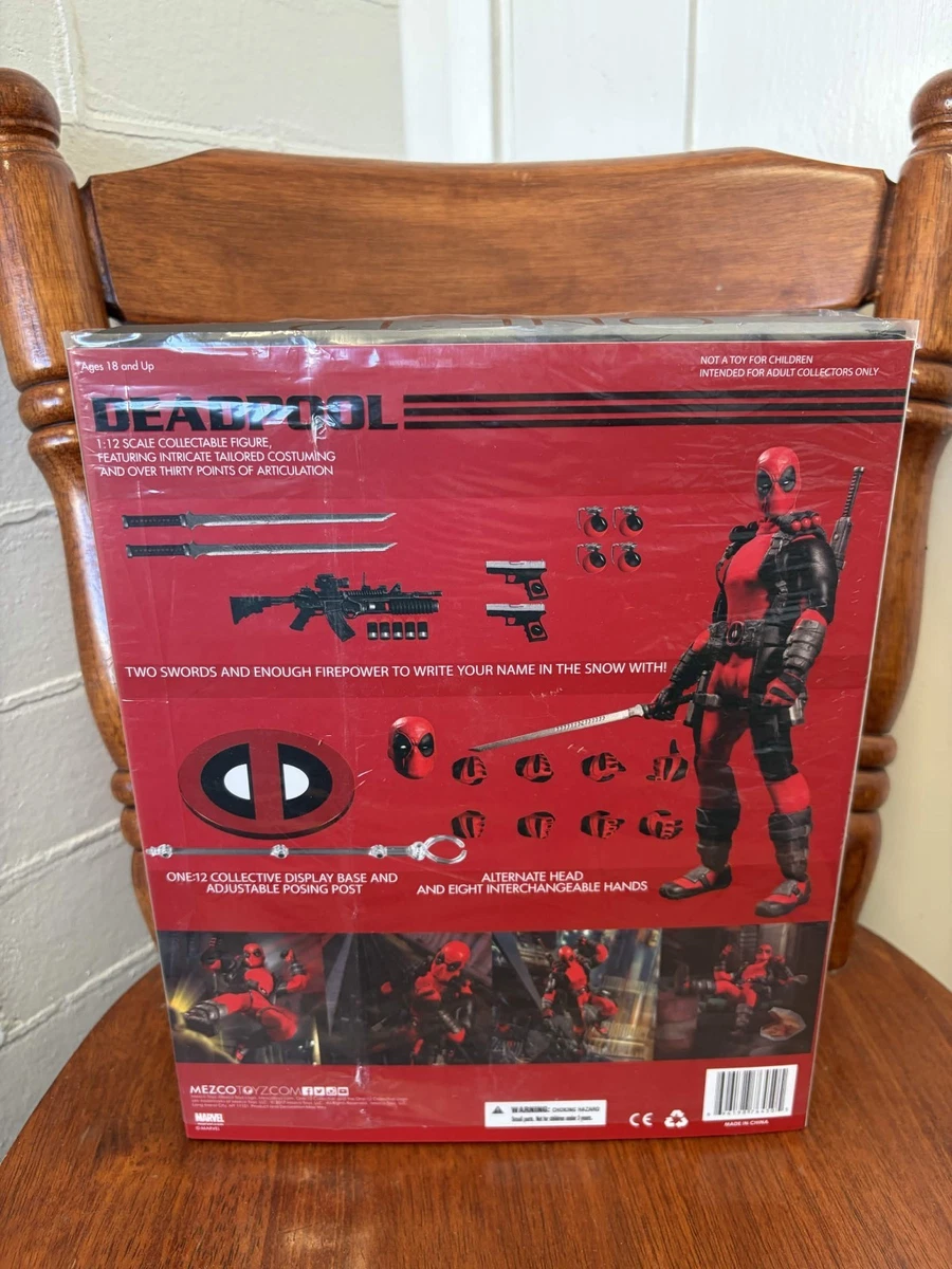 Deadpool Comic Version Mezco ONE:12 Collective Action Figure 2017 Marvel