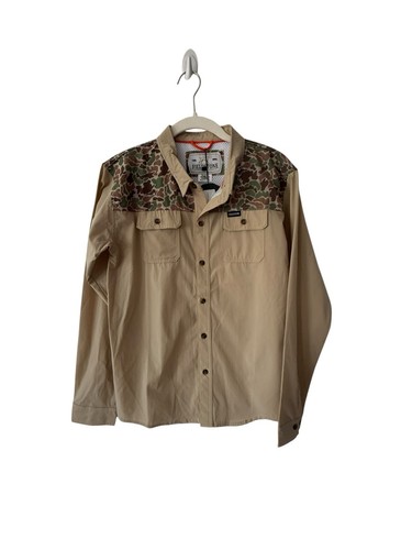 NWT Fieldstone Youth Camo Long Sleeve Wingman Shirt Size Youth XL $59 - Picture 3 of 7