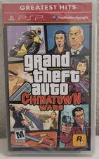 Rare BRAND NEW Factory Sealed Grand Theft Auto Chinatown Wars Game Sony PSP.