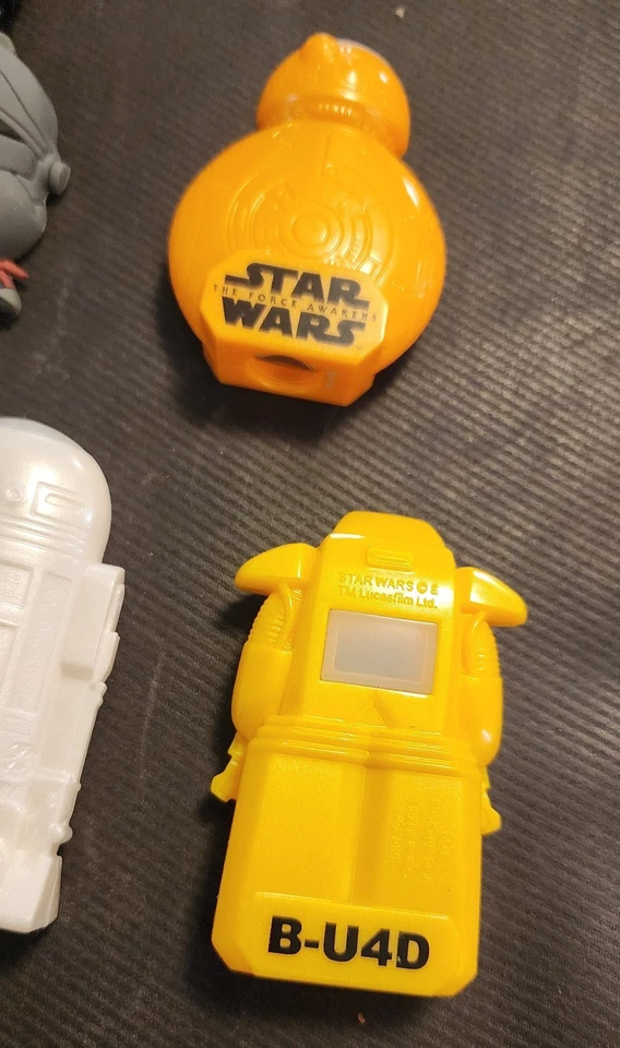 6 espectadores de Star Wars General Mills ratón de cereal droide C3PO R2 D2 BB8 B-U4D PZ-4CO Foto 4 de 4