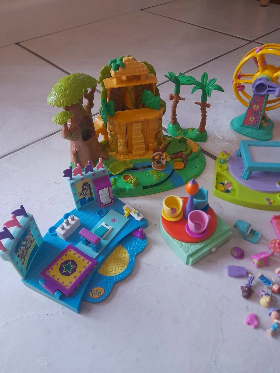 Gros Lot Polly Pocket Vintage - Figurines Et Décors Années 90