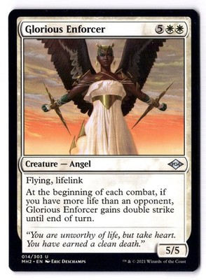 Glorious Enforcer NM* Modern Horizons 2 ENGLISH 014/303 mtg -UnltdCards
