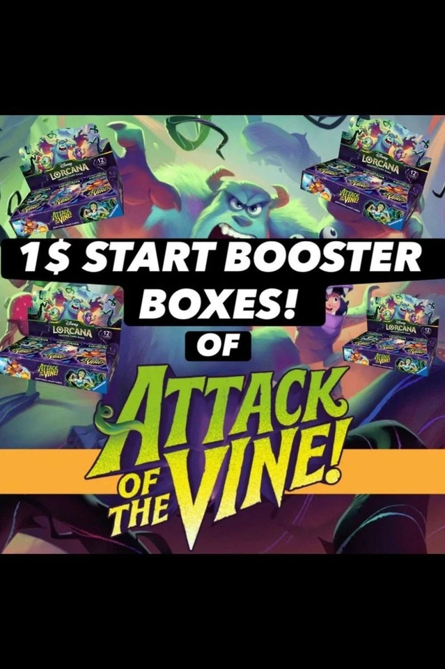 50$ Start Booster Boxes & Enchanteds !! Dont Miss! Pre-Sale W/Dan