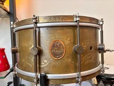 A&F Drum Co Founder Collection 6.5x14” Brass Snare 2015