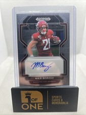 2022 Prizm Draft - Auto - Max Borghi - Washington 