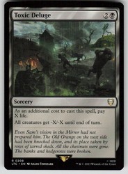 Toxic Deluge 209/626 Commander: The Lord of the Rings: Tales of Middle-earth