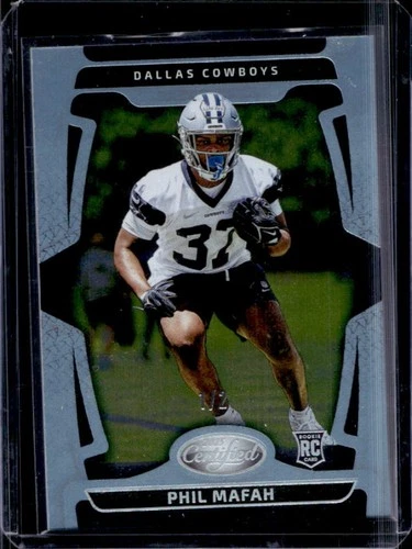 2025 Panini Certified Phil Mafah Rookies RC Mirror Platinum FOTL #/2 Cowboys