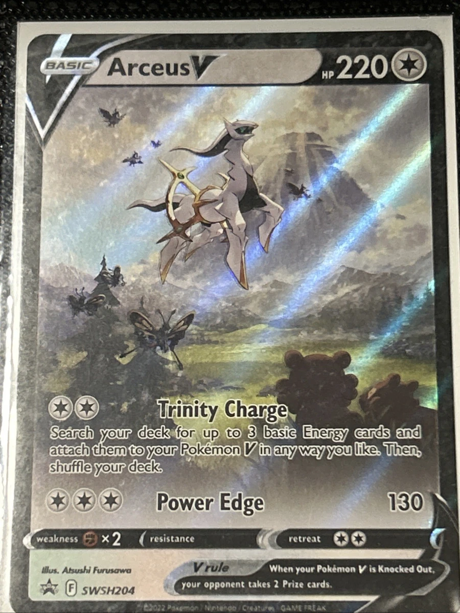 Arceus V SWSH204 SWSH: Sword & Shield Promo Cards for sale | eBay