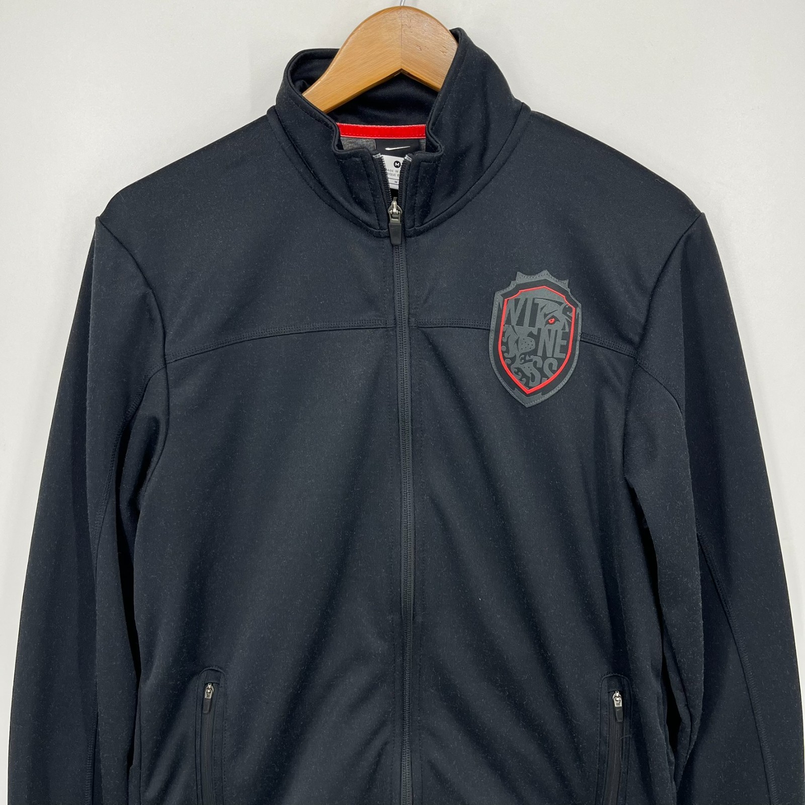 SACAI X NIKE Nike Lebron James Track Jacket Uomo Taglia S Nero Full Zip L23 King Witness