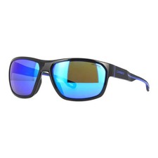 New Carrera CARRERA 4018/S 0D51 Z0 Black/Blue/Blue Mirror 63-16-135 Sunglasses