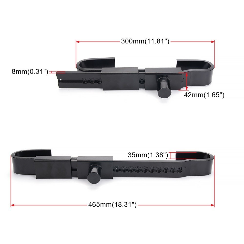 Shipping Container Lock Heavy Duty Steel Trailer Box Cargo Door Lock w/ 3 Keys