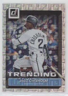 2022 Panini Donruss Trending Vector Jazz Chisholm #T-3 fm0