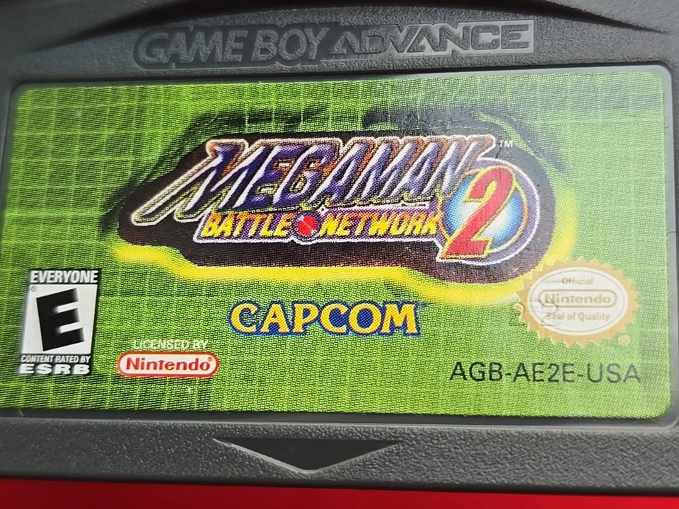 Game Boy Advance Mega Man Battle Network 2 Nintendo GBA Auténtico Ahorra Megaman Foto 4 de 4