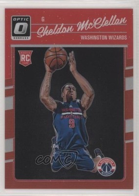 2016 Panini Donruss Optic Red Prizm 54/99 Sheldon McClellan #199 Rookie RC 0c6