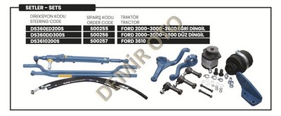 Power Steering Conversion Kit fits Ford 2000 3000 3600 3610 4000 --Straight Axle