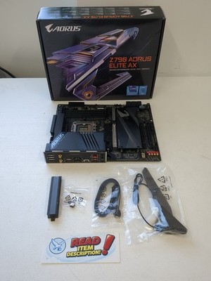 GIGABYTE Z790 AORUS ELITE AX Socket LGA 1700 Intel ATX DDR5 Motherboard =READ=