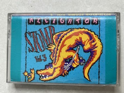 Various Artists Alligator Stomp Vol. 3 Cassette 1992 Rhino Cajun Zydeco