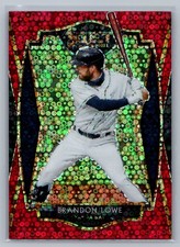 Brandon Lowe 2021 Panini Select Red Disco Prizm #150