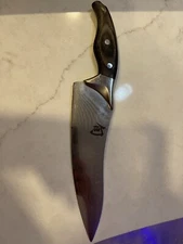 Shun Ken Onion DM-0500 Multi-Chef's Cobalt 8" Knife made in Japan Very RARE !