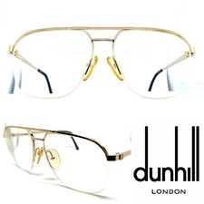 Vintage Dunhill 6198  01 58-15 135  Half Rimeless Eyeglasses Sunglasses 20928