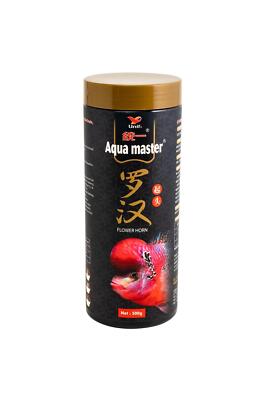 AquaMaster Super Color Enhancer Food for Flower Horn Fish 500g