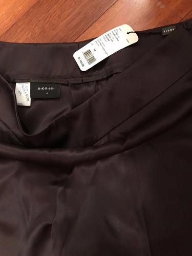 NWT Women A-K-R-I-S Silk Pants size 14 - Picture 8 of 11