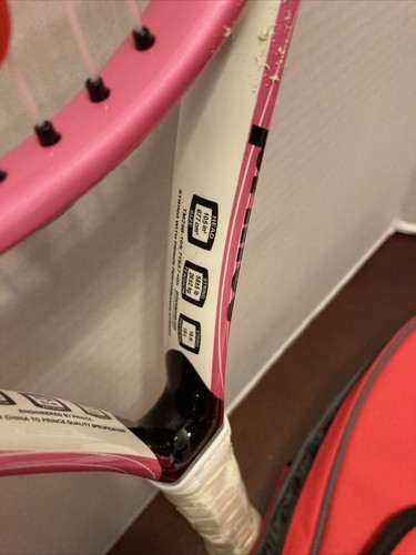 Prince TT Pink Maria Sharapova Tennis Racket Racquet Grip 4 3/8 - Picture 5 of 12