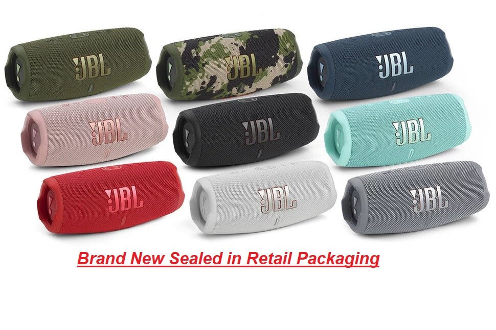 NEW JBL Charge 5 Charge5 Waterproof Portable Bluetooth NEW JBL Charge 5 Charge5 Waterproof Portable Bluetooth