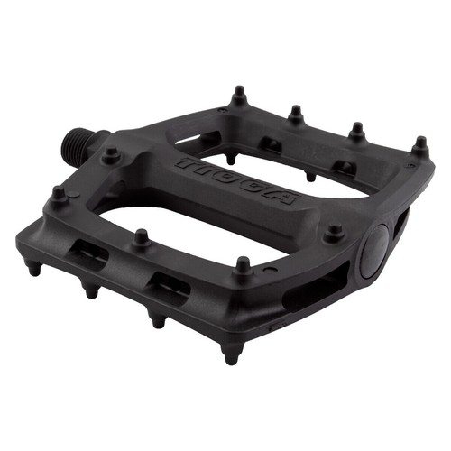 Pédales Plates VTT Vintage Tioga Surefoot VI - Années 90 - Noires, 9/16