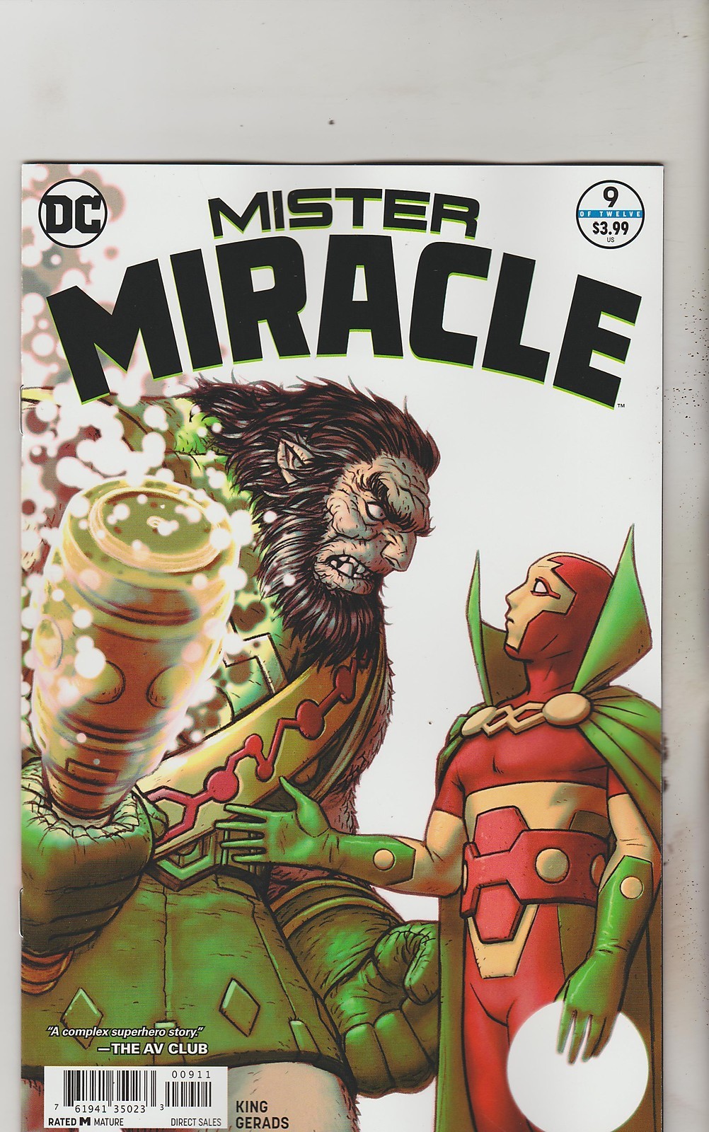 DC COMICS MISTER MIRACLE #9 AUGUST 2018 1ST PRINT NM
