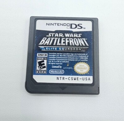 Star Wars Battlefront Elite Squadron (Nintendo DS) Cart Only, Authentic, Tested