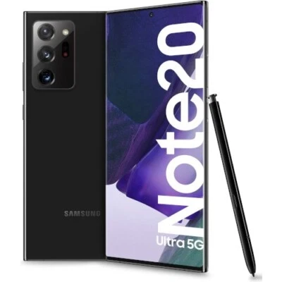 SMARTPHONE SAMSUNG GALAXY NOTE 20 ULTRA 5G SM N986B DUAL SIM MYSTIQUE NOIR NOIR - Photo 1/4