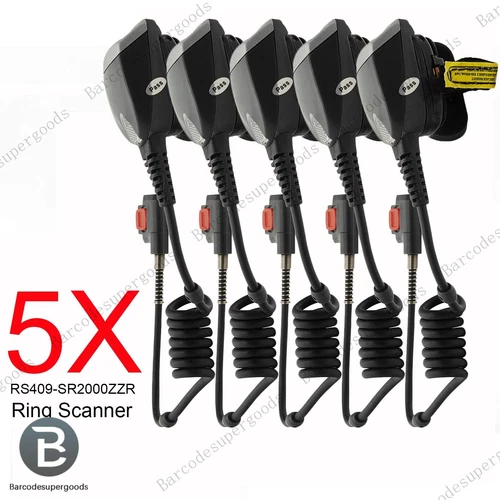 5Pcs RS409-SR2000ZZR RS409 Symbol Motorola Ring Scanner use with WT4090 WT41N0