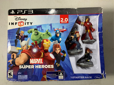 PS3 Marvel Super Heroes 2.0 Edition Starter Pack Disney Infinity Playstation