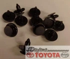 TOYOTA REAR FENDER LINER CLIPS, FITS MOST TOYOTA MODELS 90467-07166 BAG OF 12
