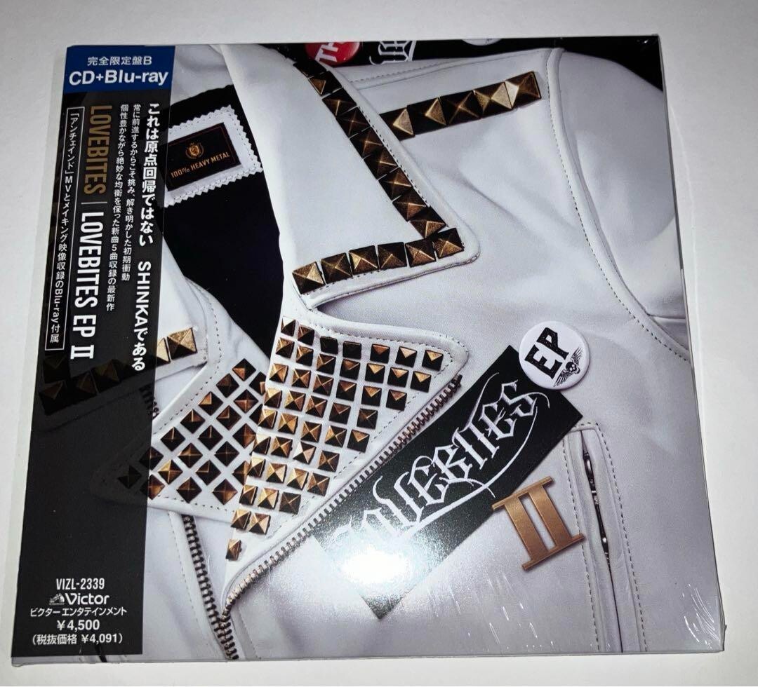 LOVEBITES EP II First Limited Edition Type B CD Blu-ray