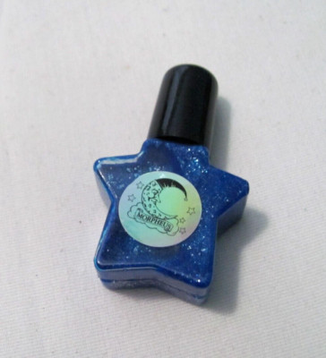 KREWE OF MORPHEUS BLUE GLITTER NAIL POLISH (1 INCH BOTTLE)