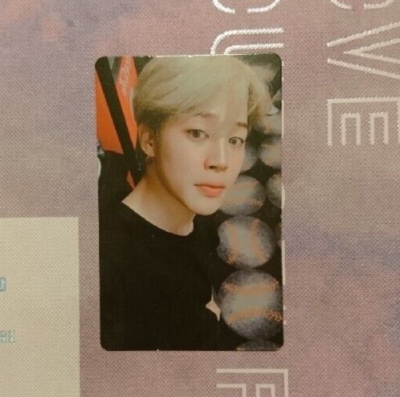 BTS JIMIN Love Yourself New York DVD official photo card BTS JIMIN Love Yourself New York DVD official photo card