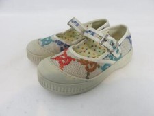 Gucci Girls GG Embroidered Ballet Shoes Mary Jane Size 26 EU 9.5 US